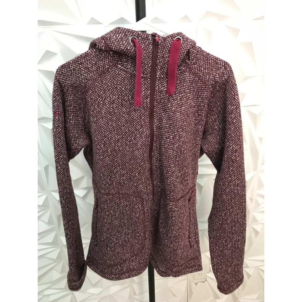 Rab Womens Amy Hoodie Jacket XL Purple Pockets Polyester Zip Front G - Picture 2 of 6